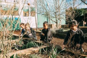 Children in Garden