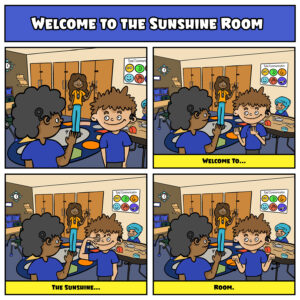 Welcome to the Sunshine Room comic strip