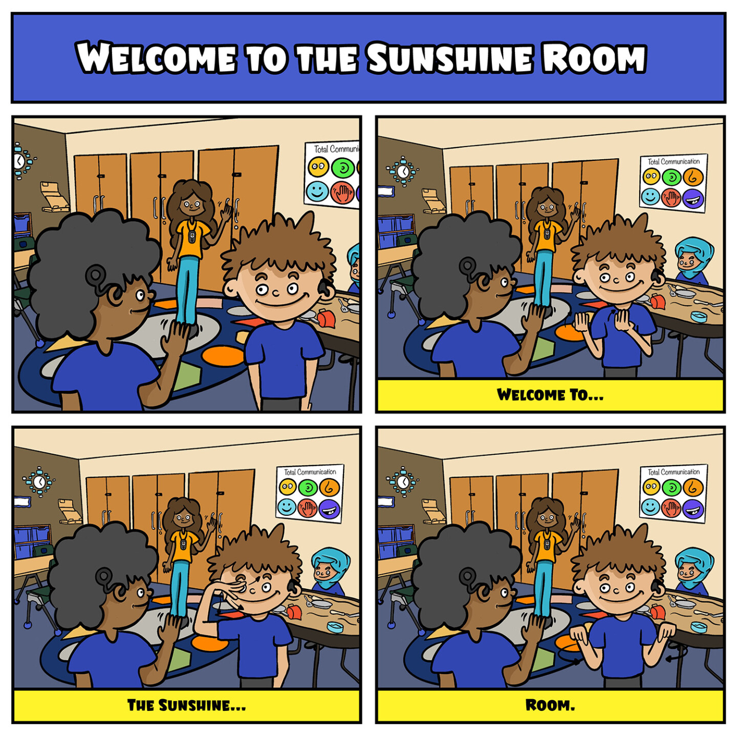 Welcome to the Sunshine Room comic strip